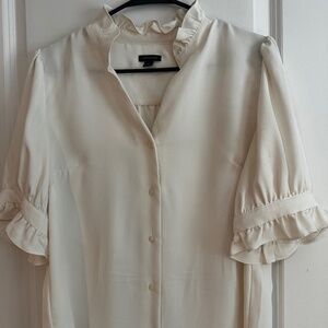 Ruffled blouse-Ann Taylor